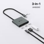 HUB TP-LINK UH3020C 3X1 USB-C A HDMI/USB3.0/USB-C - Imagen 2