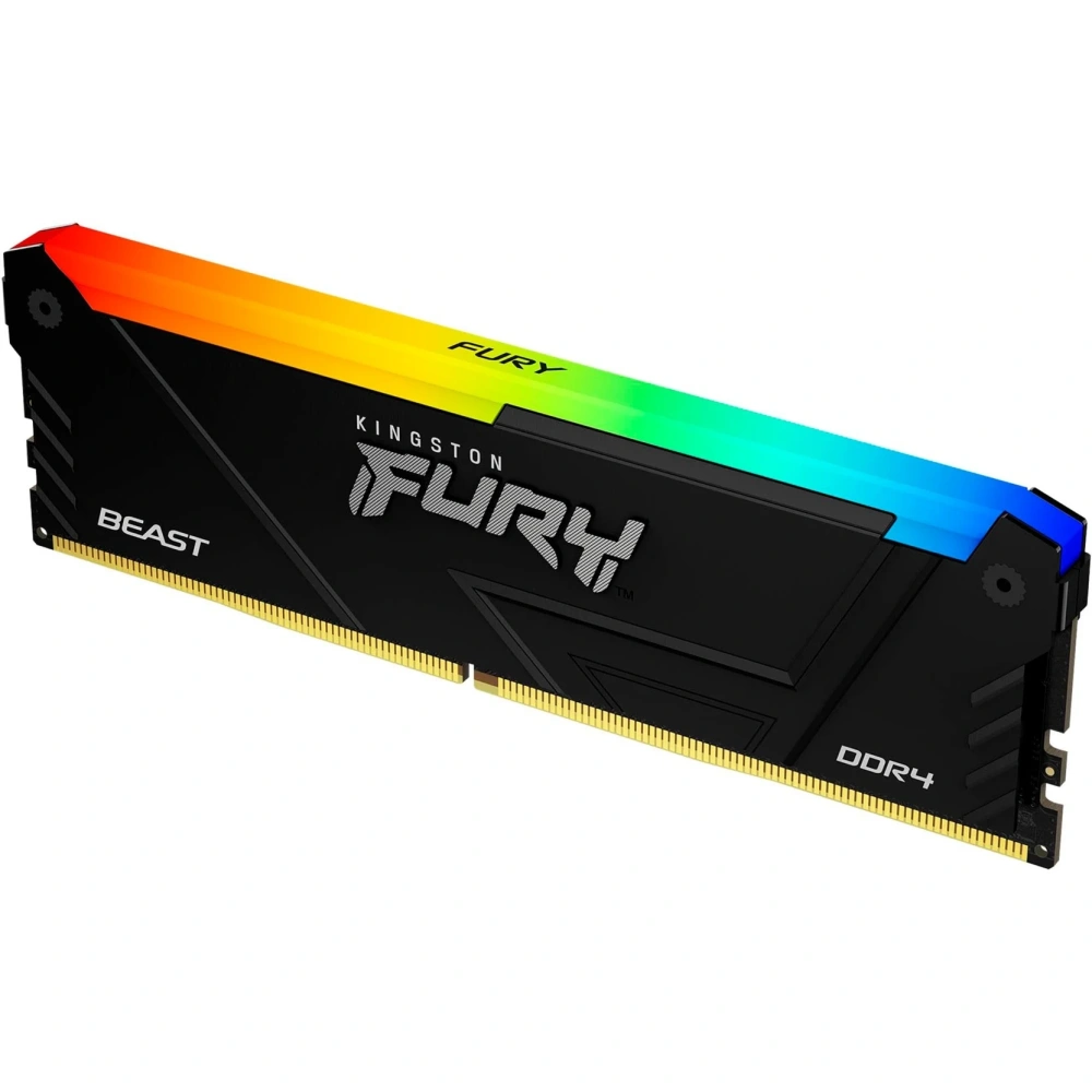 memoria ddr4 8gb kingston fury beast rgb