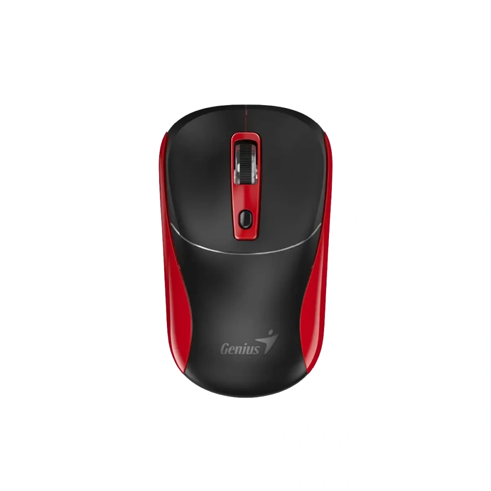 mouse genius nx-7123 black red wireless