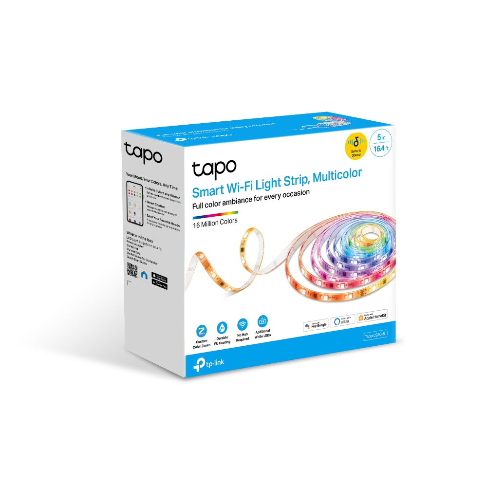 tira de led smart tp-link tapo l930-5 5mts
