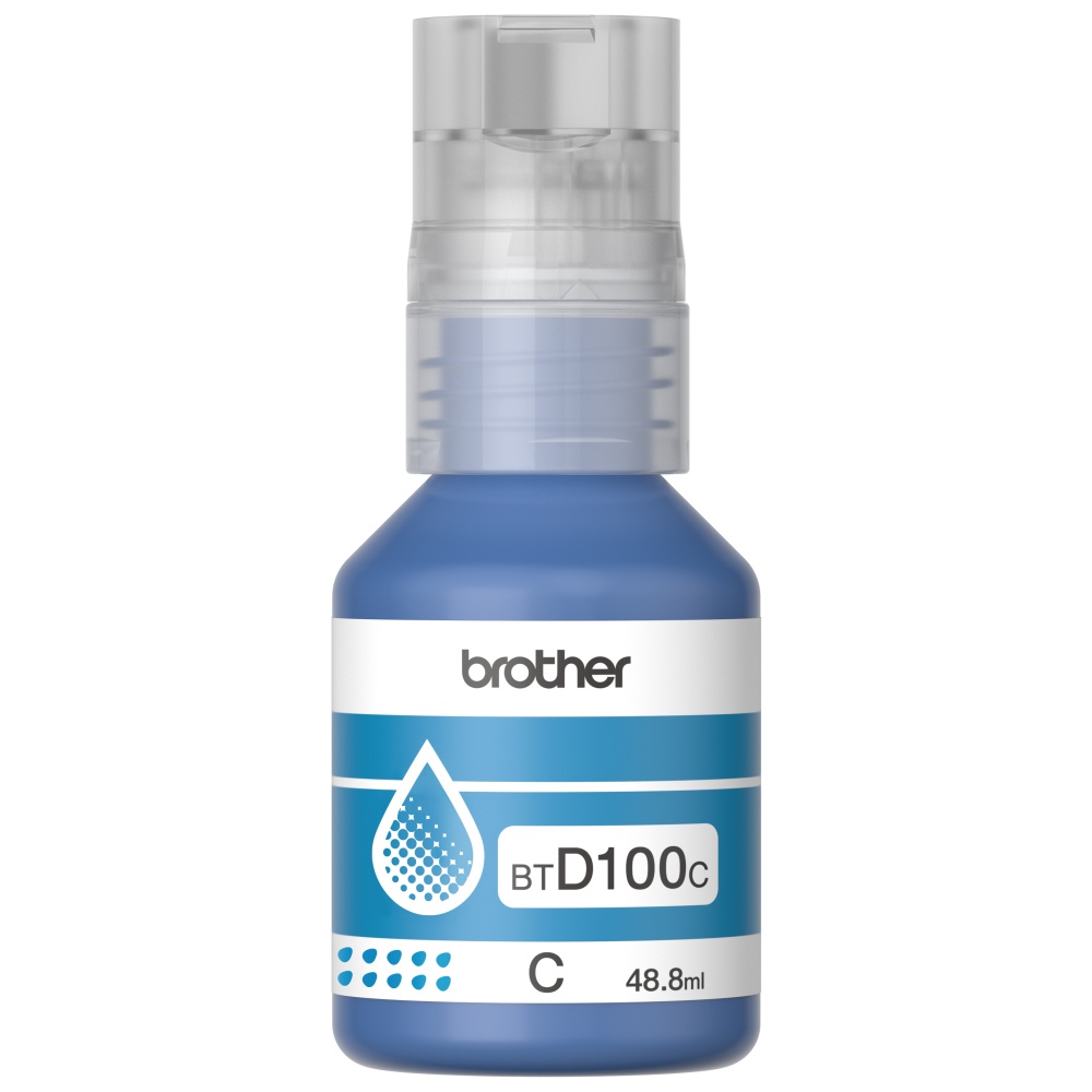Botella Tinta Brother BTD100C