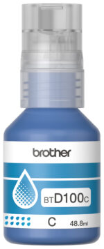 Botella Tinta Brother BTD100C