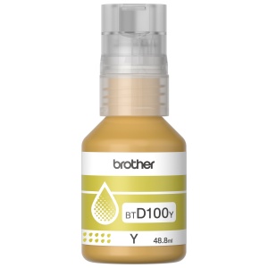 Botella Tinta Brother BTD100Y