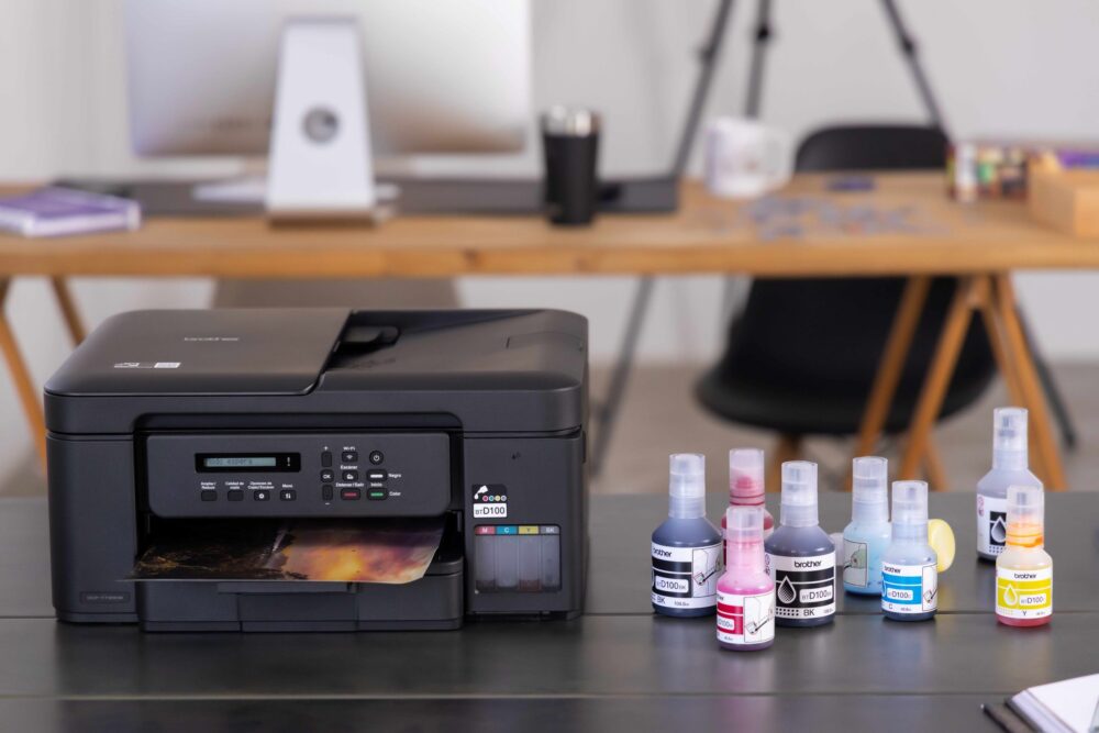 IMPRESORA MF BROTHER DCP-T730DW 28/11PPM SIST CONTINUO - Imagen 4