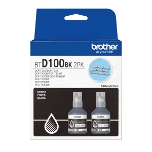 Kit 2 Botellas Tinta Brother BTD100BK