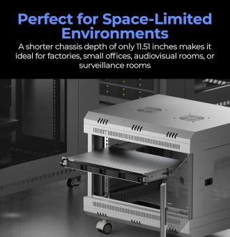 NAS QNAP TS-433eU-US Rack 1U_