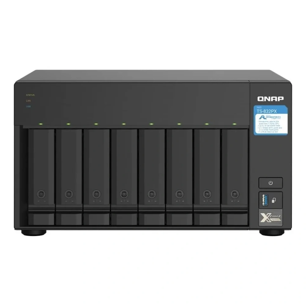 NAS QNAP TS-832PX-4G-US
