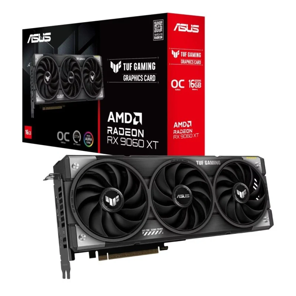 PLACA DE VIDEO 16GB RX 9060XT ASUS TUF