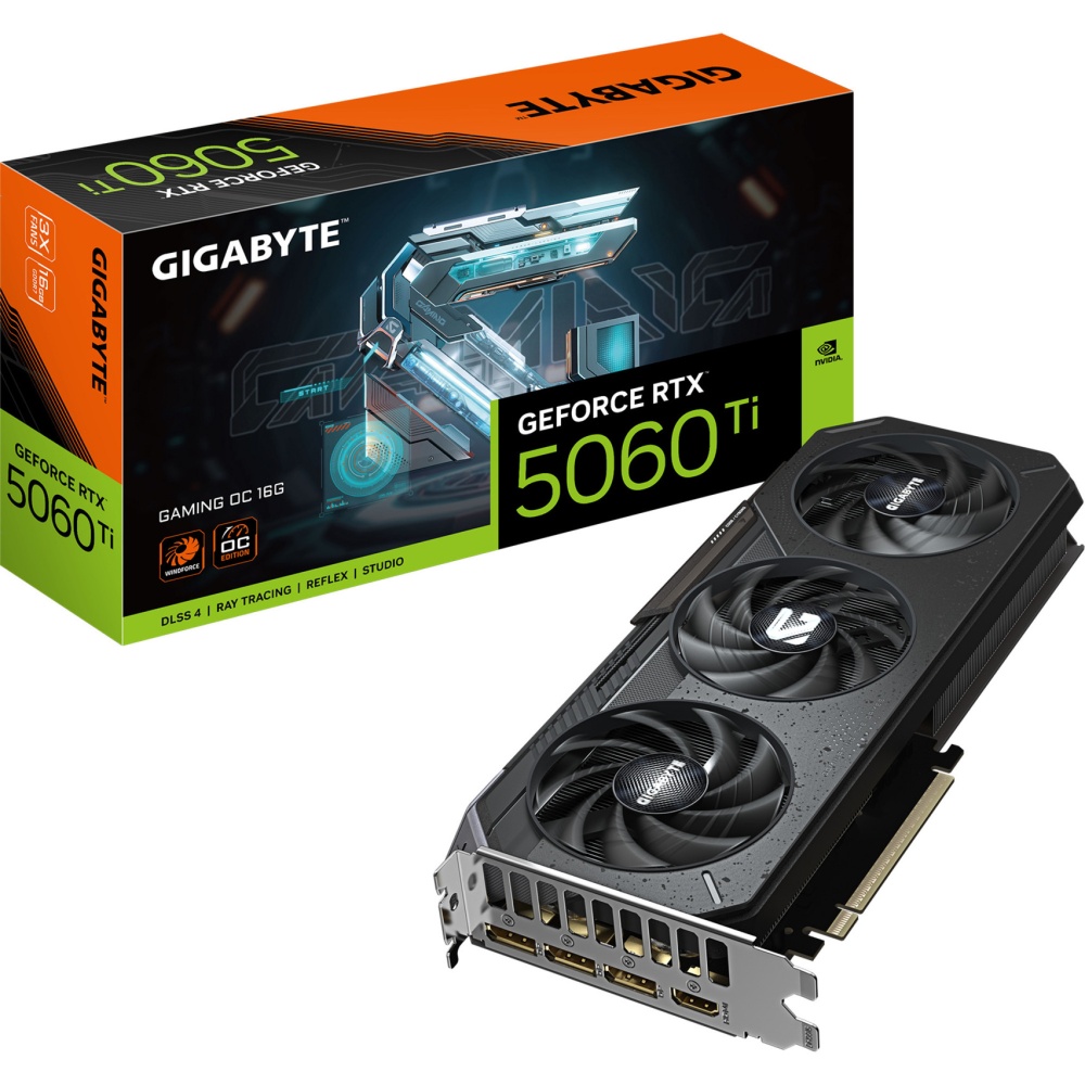 Placa de Video RTX 5060 Ti Gigabyte
