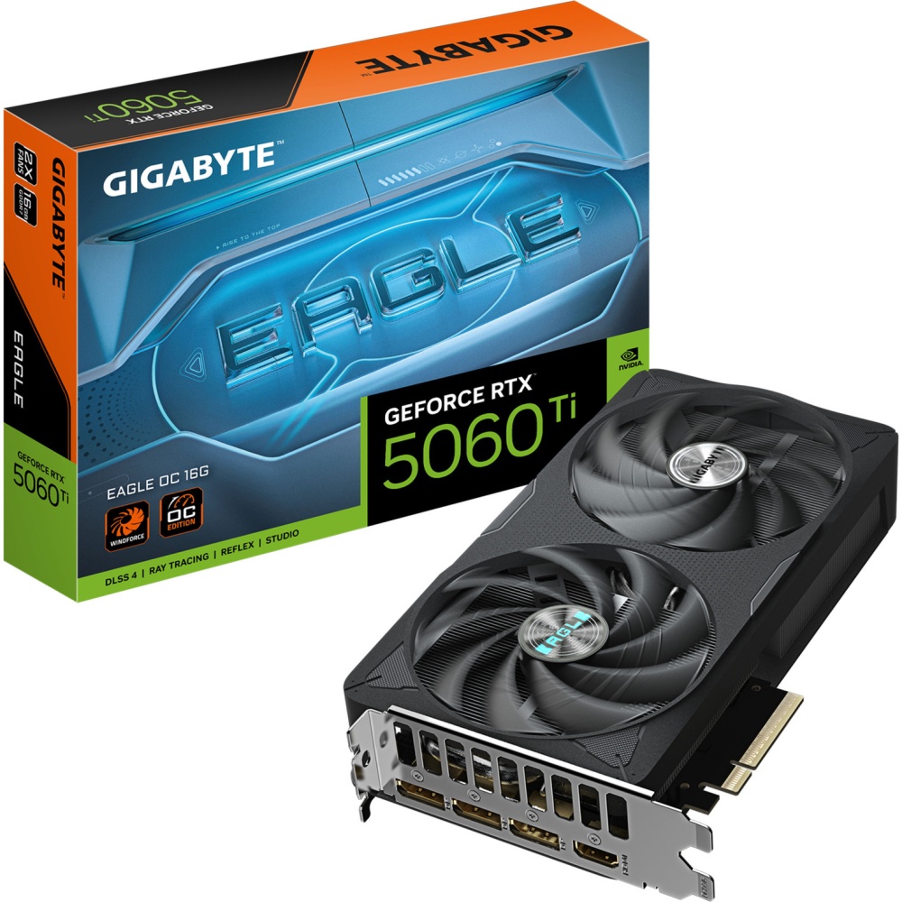 Placa de Video RTX 5060 Ti Gigabyte Eagle OC