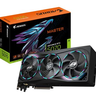 Placa de Video RTX 5070 Gigabyte AORUS Master 12GB