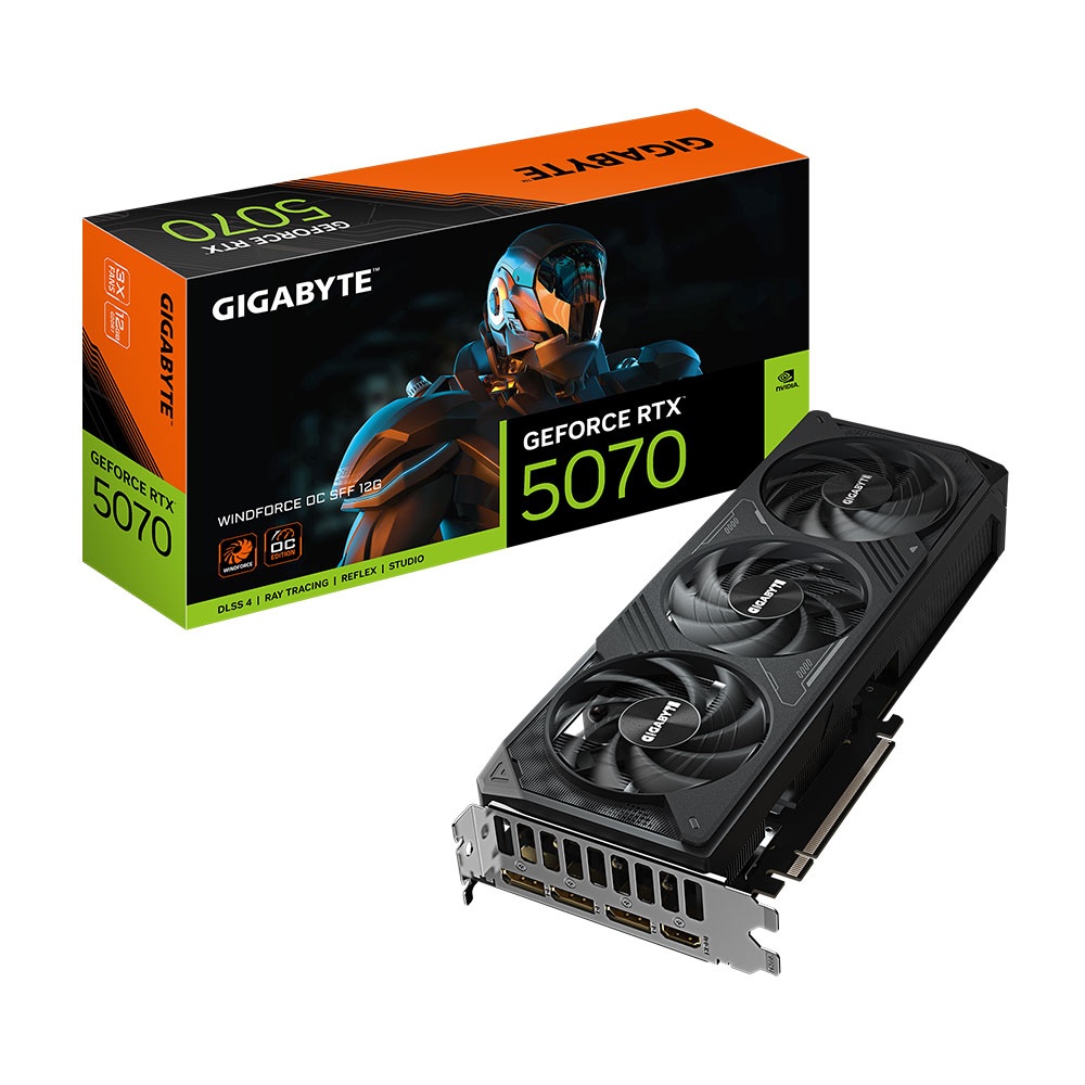 Placa de Video RTX 5070 Gigabyte WINDFORCE