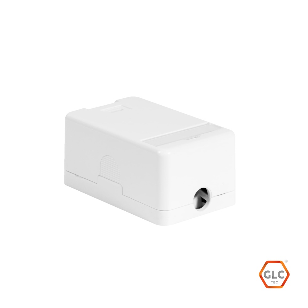 Roseta RJ45 GLC 1 Puerto con Tapa