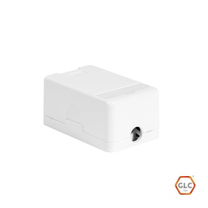 Roseta RJ45 GLC 1 Puerto con Tapa