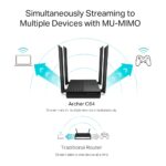 ROUTER 4P TP-LINK ARCHER C64 AC1200 MU-MIMO - Imagen 8