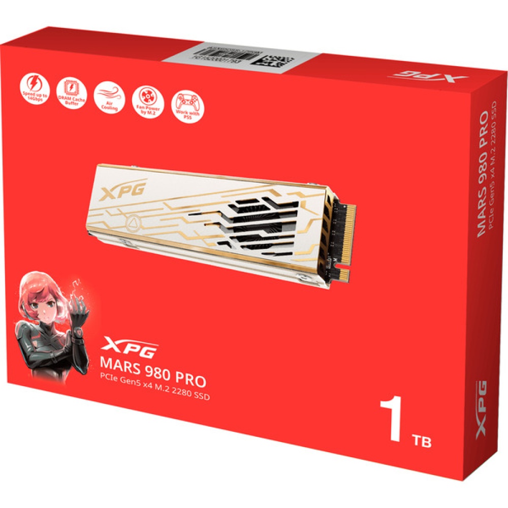 SSD XPG MARS 980 PRO 1TB PCIe 5.0