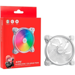 Fan XPG HURRICANE 120 ARGB PWM Blanco