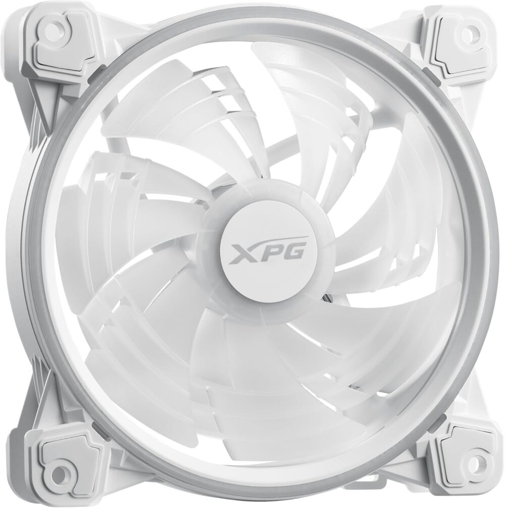 FAN XPG P/ GABINETE HURRICANE 120MM BLANCO ARGB - Imagen 2