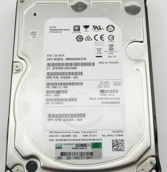 Disco HPE 8TB SATA 7.2K 1
