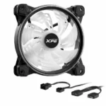 FAN XPG P/ GABINETE HURRICANE 120MM NEGRO ARGB - Imagen 4
