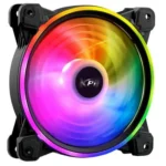 FAN XPG P/ GABINETE HURRICANE 120MM NEGRO ARGB - Imagen 2