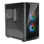 GABINETE COOLER MASTER CMP 320 MINI TOWER BLACK - Imagen 2