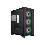 GABINETE COOLER MASTER ELITE 301 MINI TOWER BLACK - Imagen 2