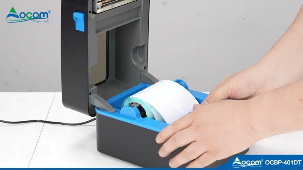 Impresora Térmica de Etiquetas OCOM 108 mm USB + Bluetooth (OCBP-401DT-UB) - Imagen 5
