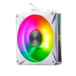 FAN XPG P/GABINETE HURRICANE 120MM BLANCO ARGB X4 - Imagen 4