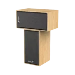 PARLANTES GENIUS SP-HF 180 USB POWER PINE WOOD - Imagen 4