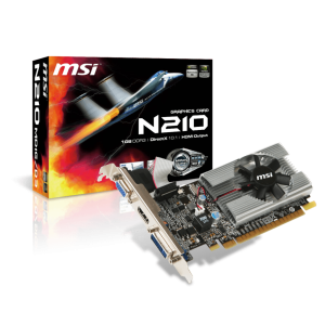 Placa de Video MSI GeForce 210 1GB