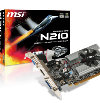 Placa de Video MSI GeForce 210 1GB