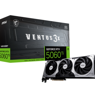 Placa de Video MSI GeForce RTX 5060 Ti 16G VENTUS 3X OC
