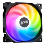 FAN XPG P/ GABINETE VENTO 120MM NEGRO ARGB X3 - Imagen 2