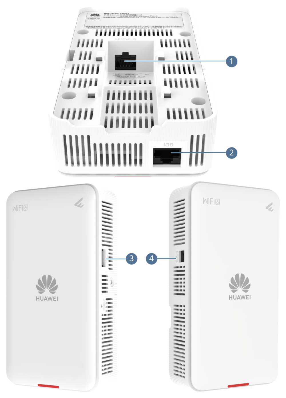 ACCESS POINT HUAWEI IN EBG WIFI6 12V/POE (AP263) - Imagen 5