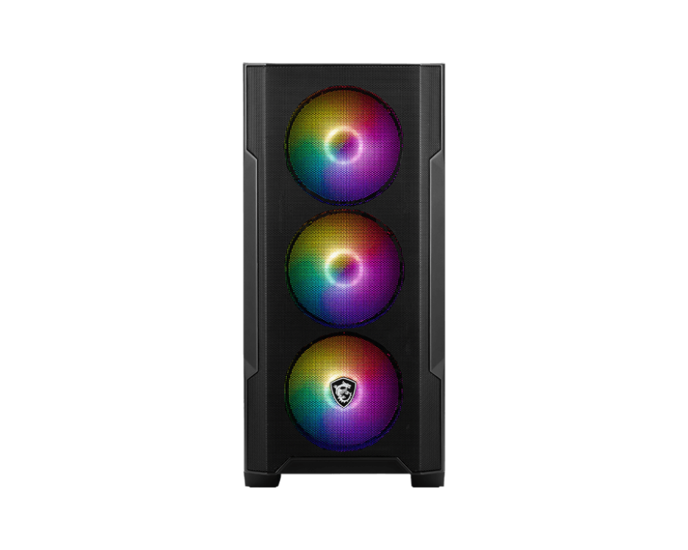 GABINETE MSI MAG FORGE M100A FAN RGB SIN FUENTE - Imagen 3
