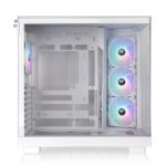 GABINETE THERMALTAKE VIEW 380 XL TG ARGB WHITE 4*FAN - Imagen 3