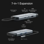 HUB TP-LINK UH7020C USB TIPO-C 7 EN 1 - Imagen 6