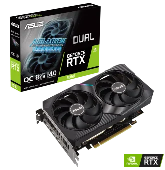 RTX 3050 ASUS DUAL