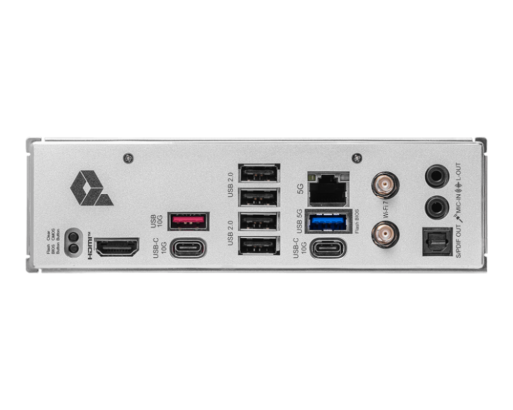 MOTHERBD MSI AM5 PRO B850-P WIFI DDR5 BOX M-ATX - Imagen 5
