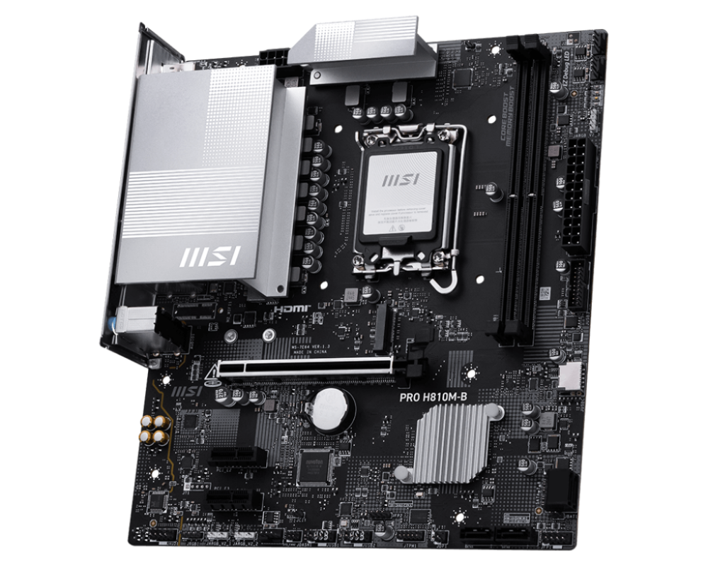 MOTHERBD MSI S1851 PRO H810M-B DDR5 BOX M-ATX - Imagen 3