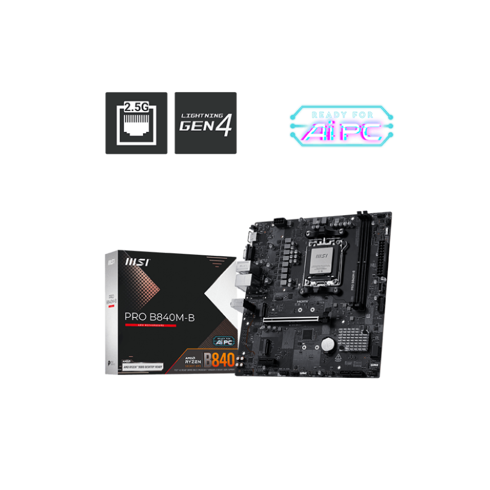 Placa Madre MSI PRO B840M-B