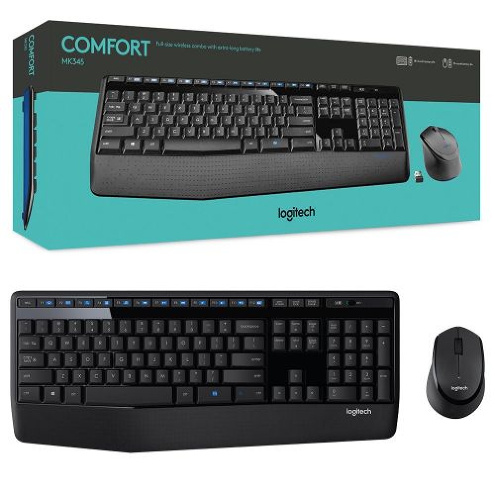 Teclado y Mouse Logitech MK345