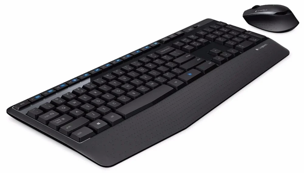 TECLADO + MOUSE LOGITECH MK345 WIRELESS BLACK LATINO - Imagen 5