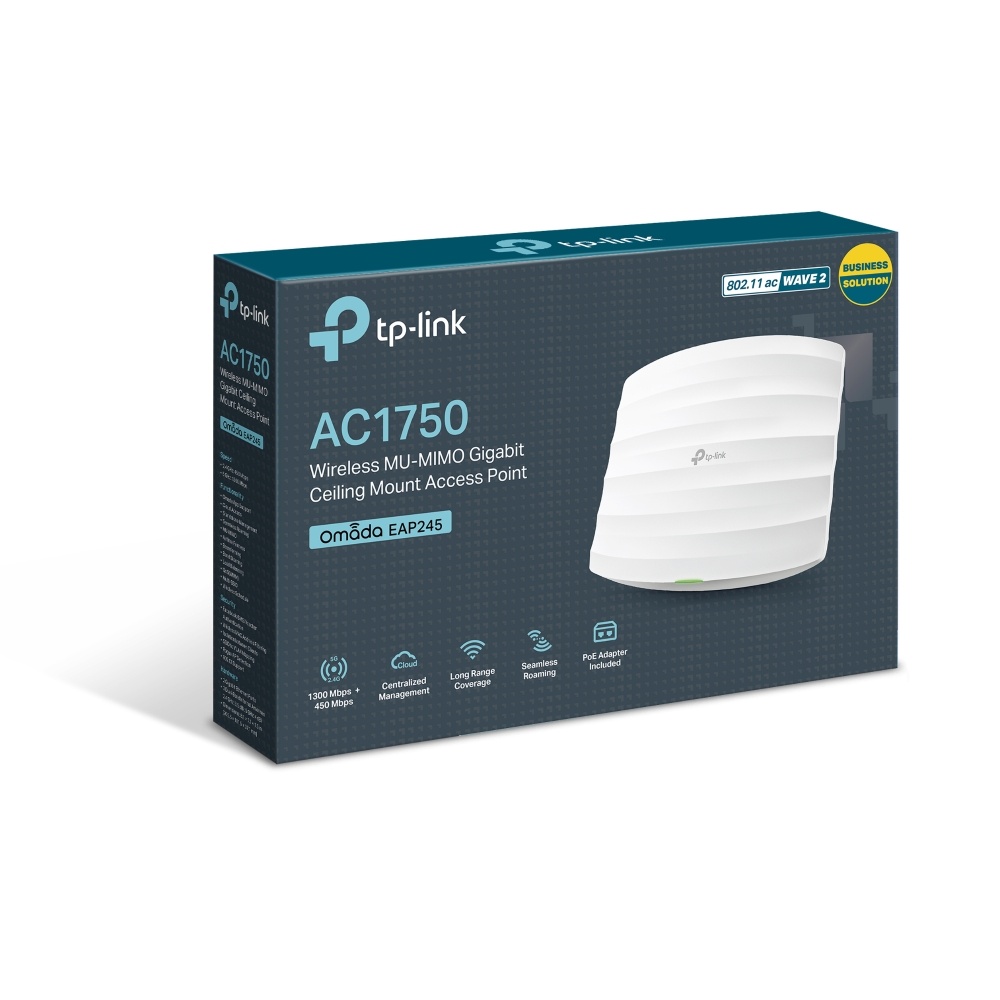 access point tp-link eap245 montado en techo
