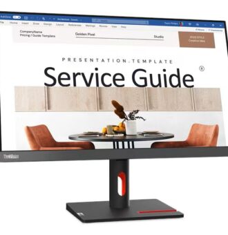 monitor lenovo s24-i30 panel trasero y puertos