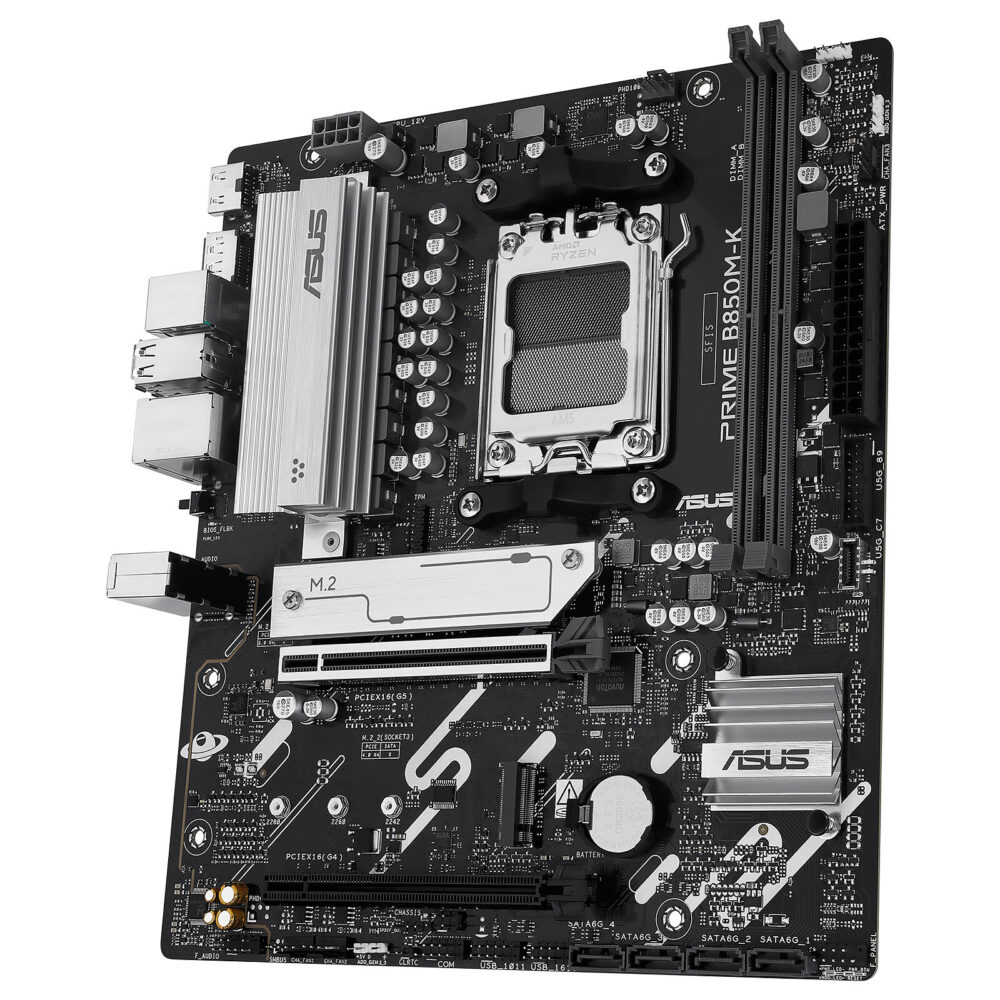 MOTHERBD ASUS AM5 PRIME B850M-K DDR5 BOX - Imagen 2