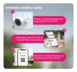 CAMARA IP 2MP EZVIZ H3C COLOR 2.8MM EXTERIOR - Imagen 2