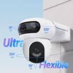 CAMARA IP 4MP EZVIZ H90 DUAL LENS 2K+ EXTERIOR - Imagen 2