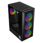 GABINETE ARKHAM VORUS ECO 4*FAN ARGB ATX - Imagen 2
